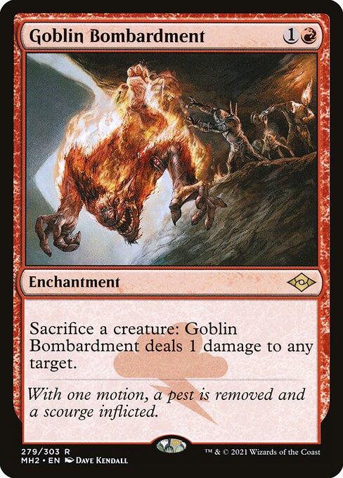 Goblin Bombardment (Rare)