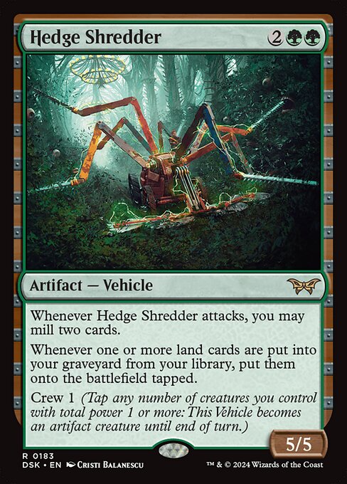 Hedge Shredder (Rare)
