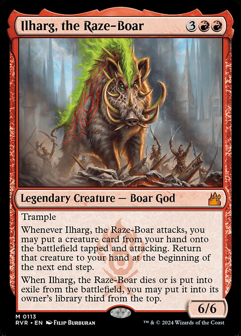 Ilharg, the Raze-Boar (Mythic)