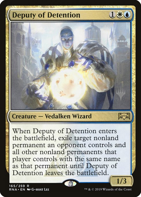 Deputy of Detention (Rare)