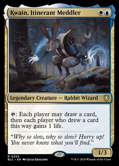 Kwain, Itinerant Meddler (Rare)