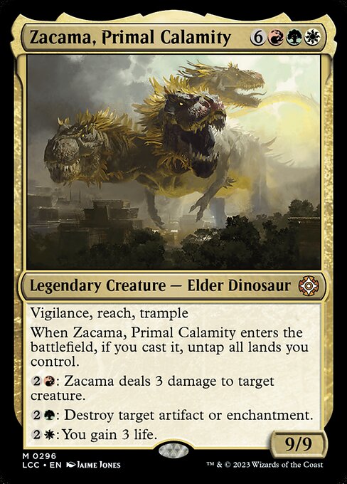 Zacama, Primal Calamity (Mythic)