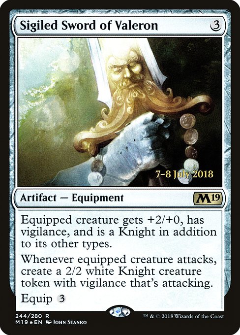 Sigiled Sword of Valeron (Rare)