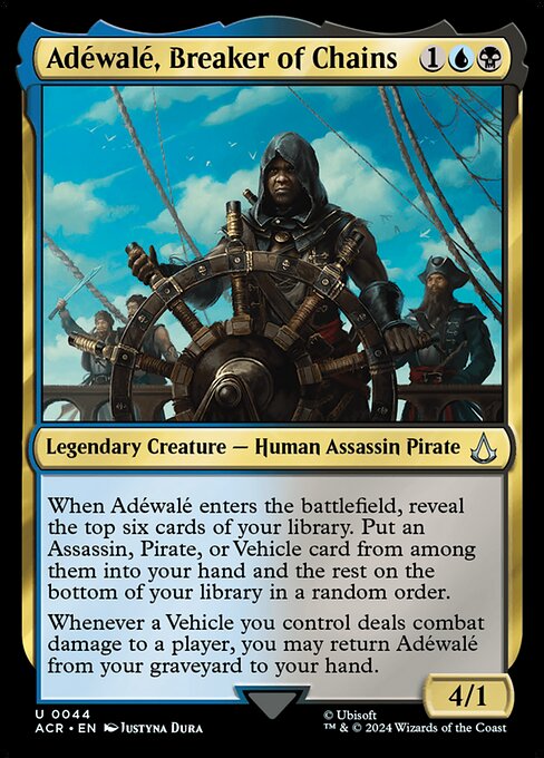 Adéwalé, Breaker of Chains (Uncommon)