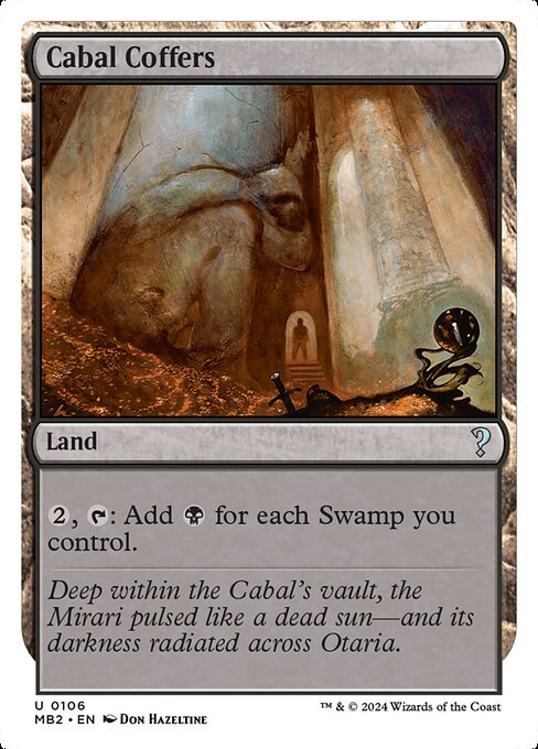 Cabal Coffers (Uncommon)