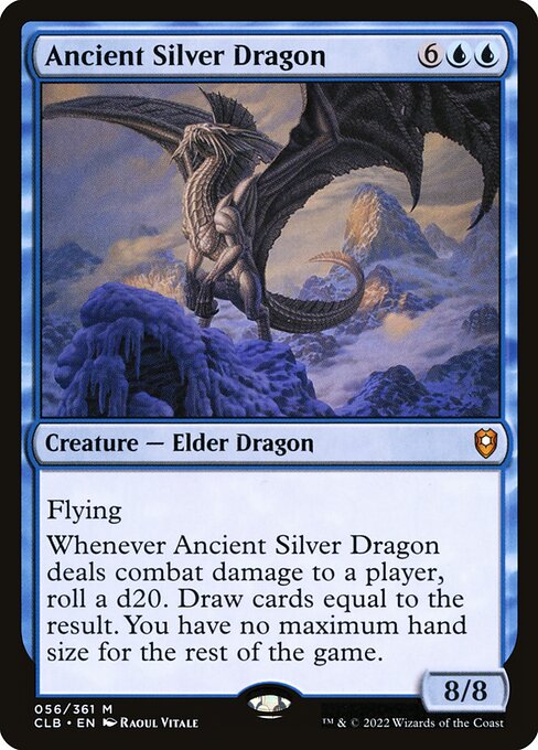 Ancient Silver Dragon (Mythic)