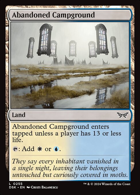 Abandoned Campground (Common)