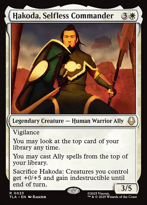Hakoda, Selfless Commander (Rare)