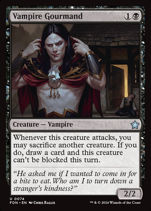 Vampire Gourmand (Uncommon)