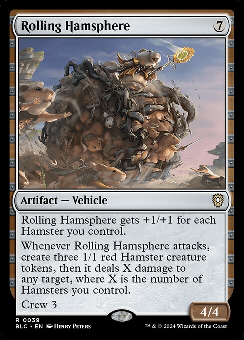Rolling Hamsphere (Rare)