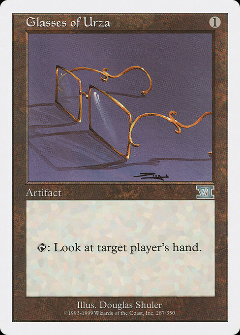 Glasses of Urza (Uncommon)