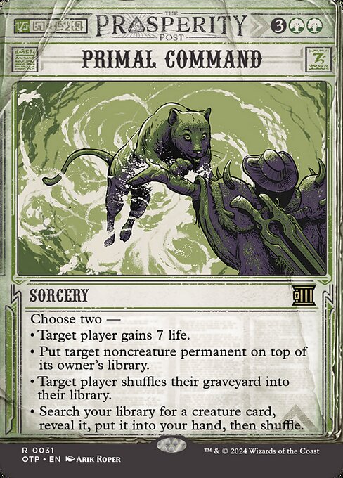 Primal Command (Rare)