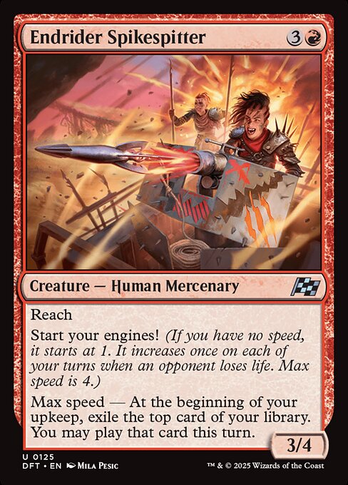 Endrider Spikespitter (Uncommon)