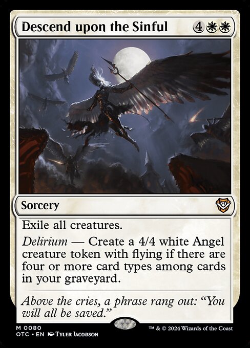 Descend upon the Sinful (Mythic)