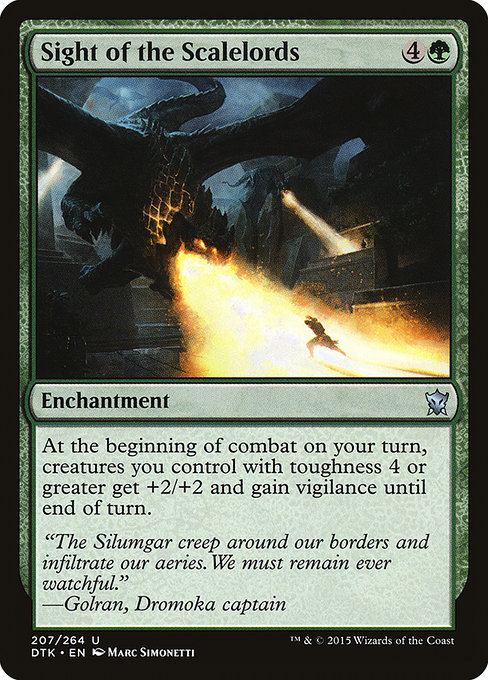 Sight of the Scalelords (Uncommon)