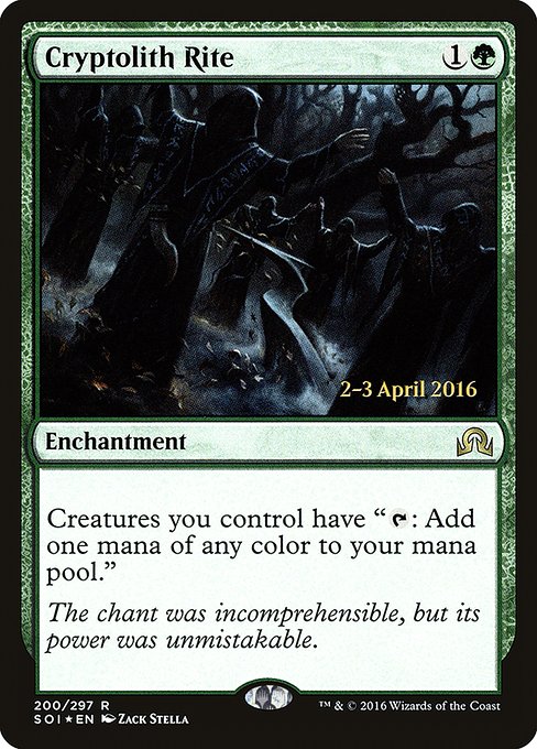 Cryptolith Rite (Rare)