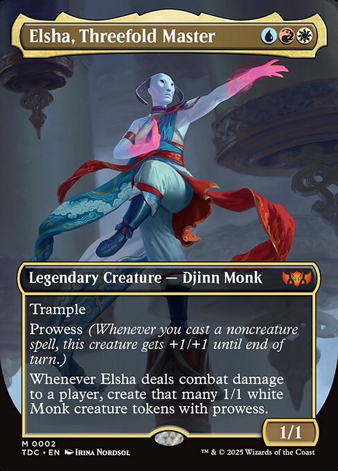 Elsha, Threefold Master (Mythic)