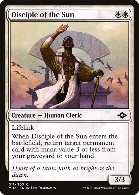 Disciple of the Sun (Common)