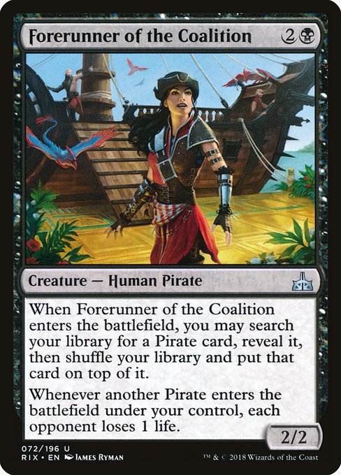 Forerunner of the Coalition (Uncommon)
