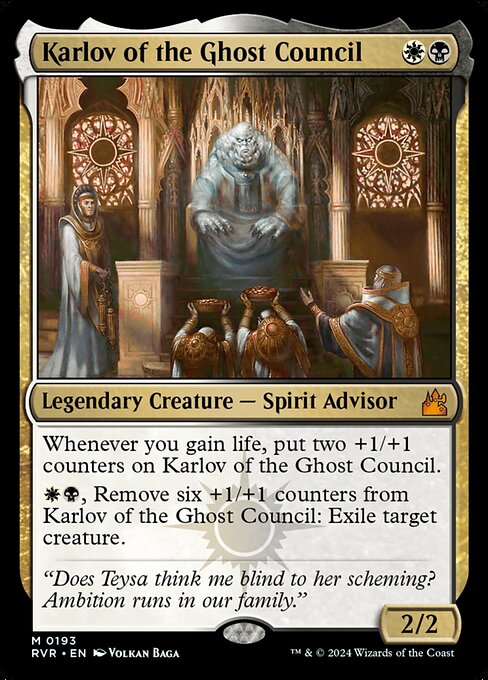 Karlov of the Ghost Council (Mythic)