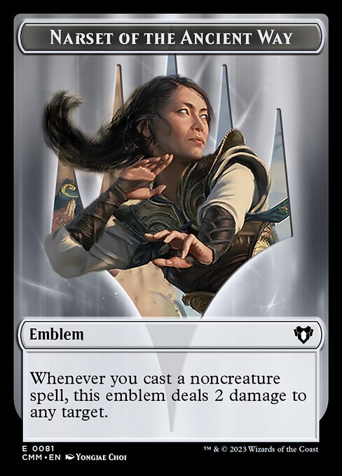 Narset of the Ancient Way Emblem (Common)