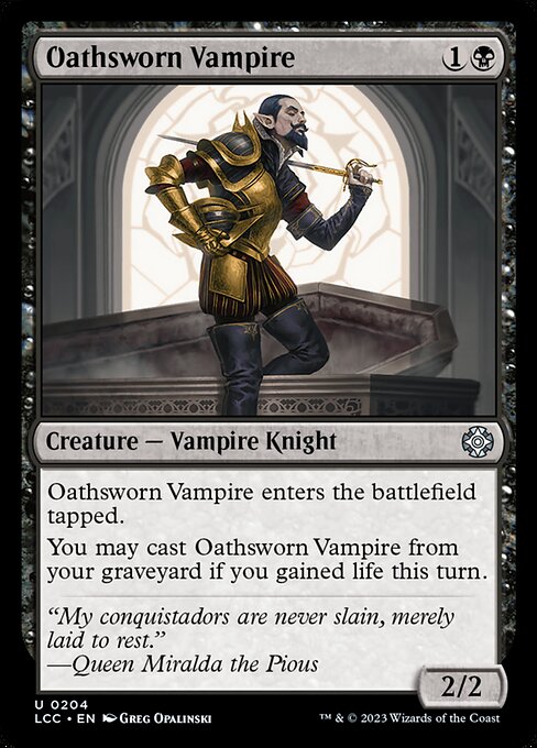 Oathsworn Vampire (Uncommon)