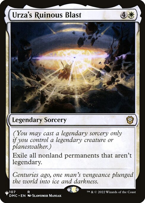 Urza's Ruinous Blast (Rare)