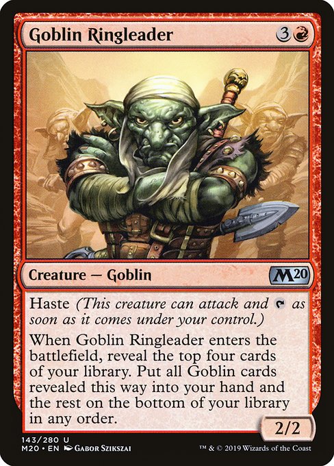 Goblin Ringleader (Uncommon)