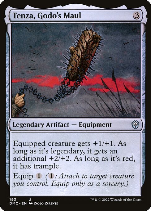 Tenza, Godo's Maul (Uncommon)