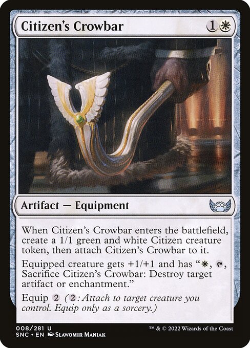 Citizen's Crowbar (Uncommon)