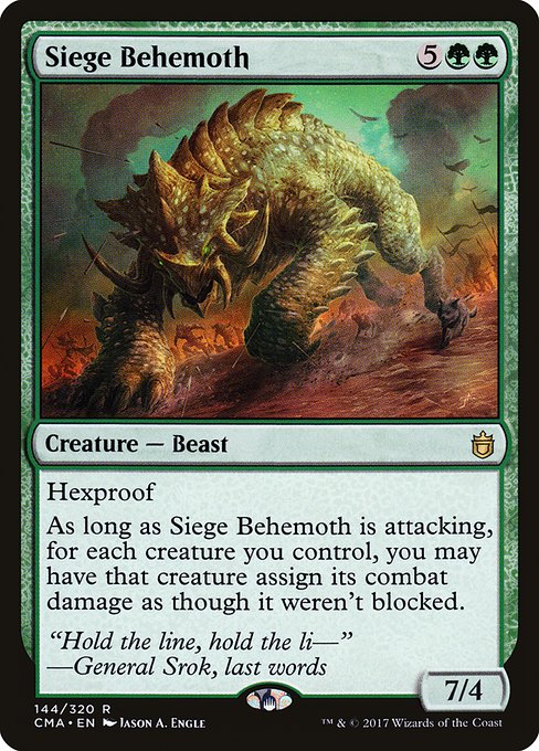 Siege Behemoth (Rare)