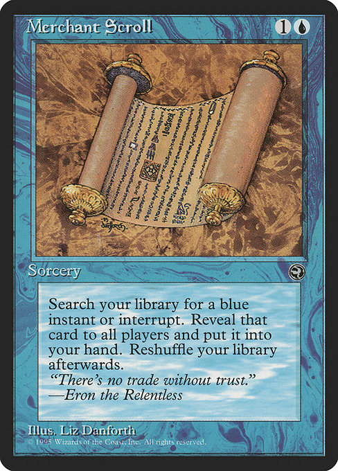 Merchant Scroll from Homelands (Common)