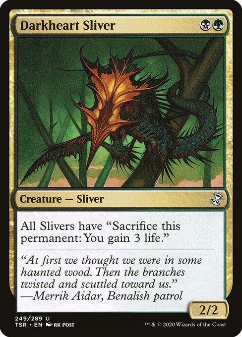 Darkheart Sliver (Uncommon)