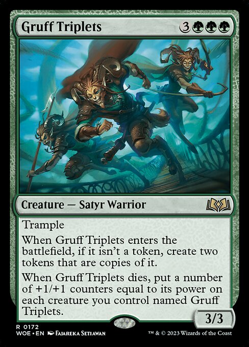 Gruff Triplets (Rare)