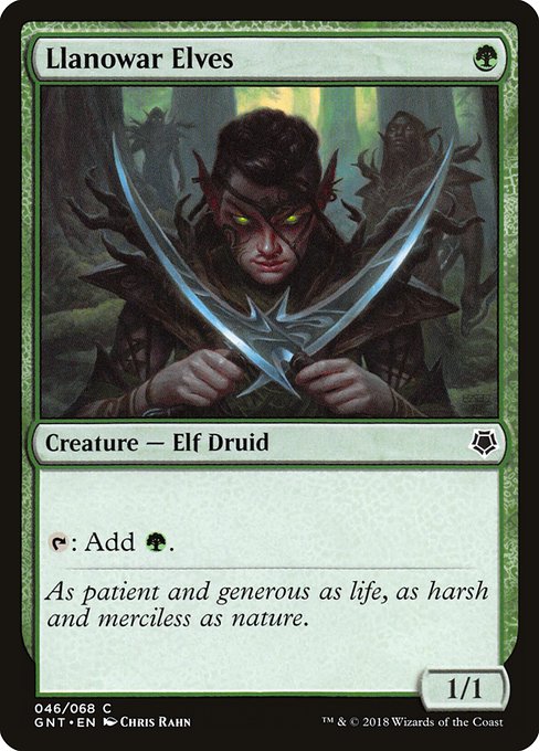 Llanowar Elves (Common)