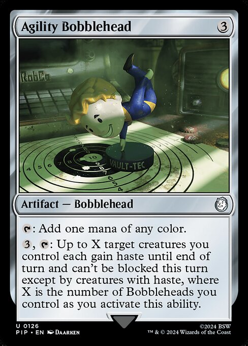 Agility Bobblehead (Uncommon)