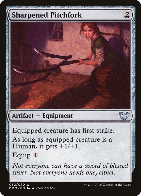 Sharpened Pitchfork (Uncommon)