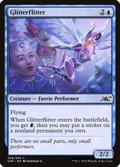 Glitterflitter from Unfinity (Common)
