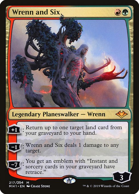 Wrenn and Six from Modern Horizons (Mythic)