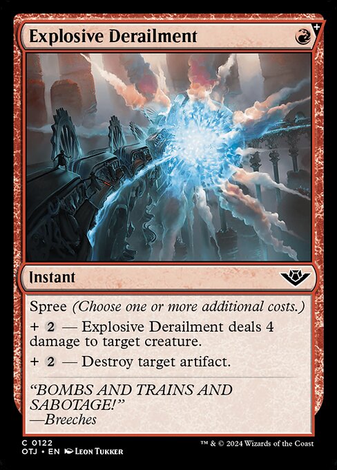 Explosive Derailment (Common)