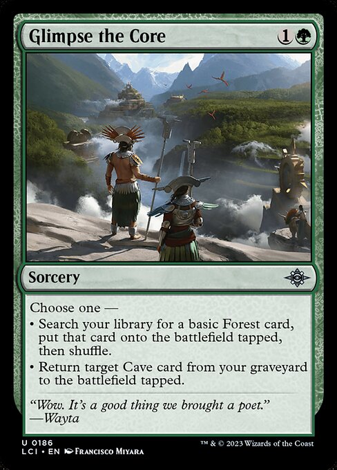 Glimpse the Core (Uncommon)