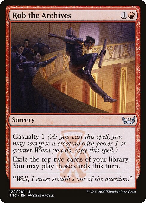 Rob the Archives (Uncommon)
