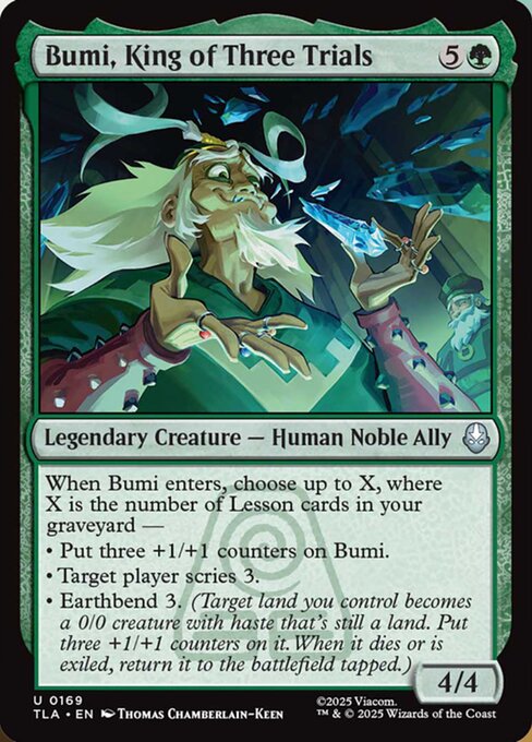 Bumi, King of Three Trials (Uncommon)