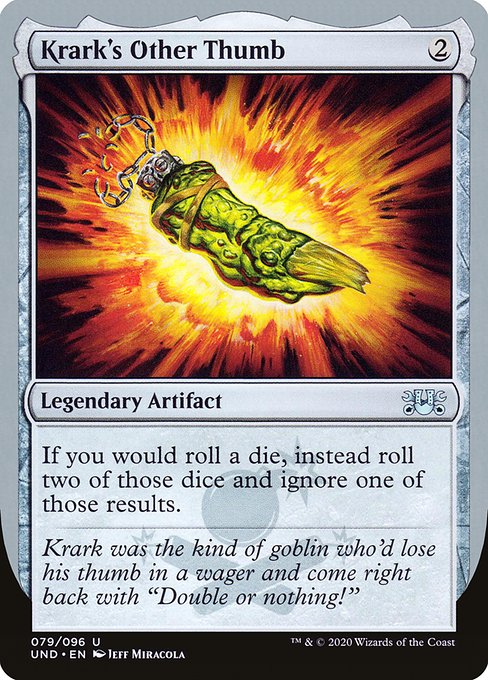 Krark's Other Thumb (Uncommon)