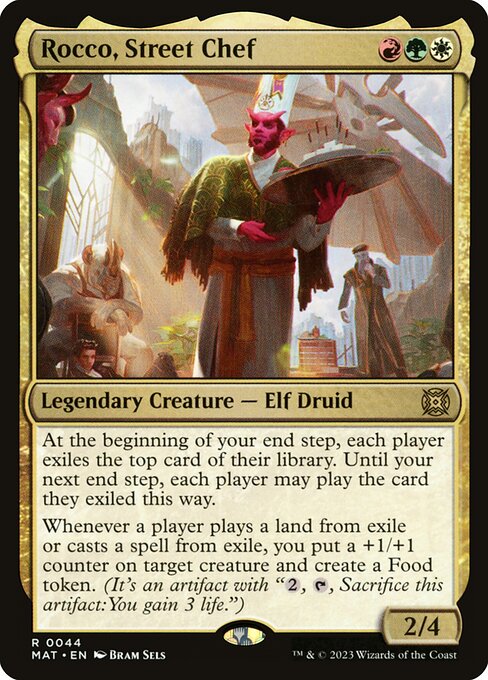 Rocco, Street Chef (Rare)