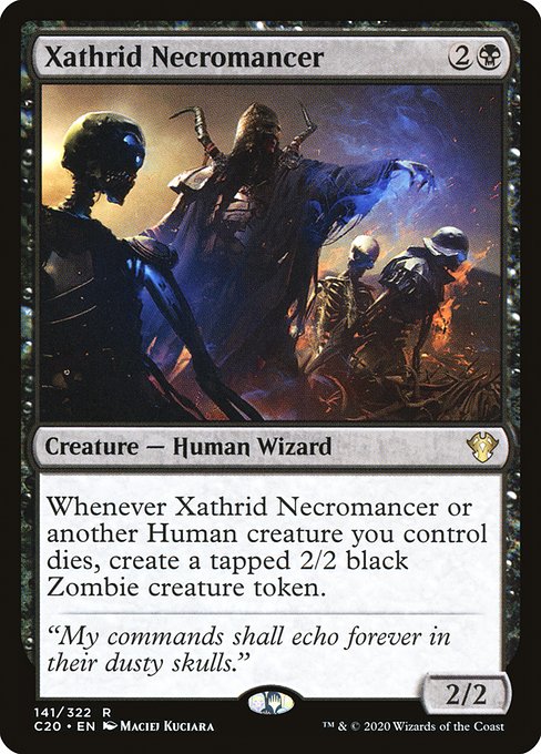 Xathrid Necromancer (Rare)