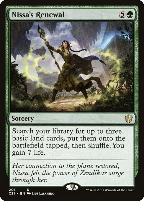 Nissa's Renewal (Rare)