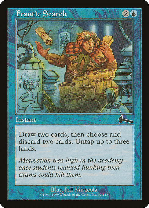 Frantic Search from Urza's Legacy (Common)
