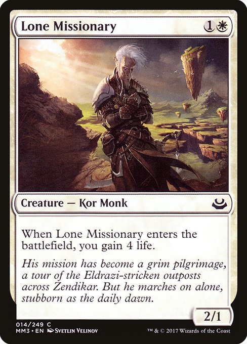 Lone Missionary (Common)