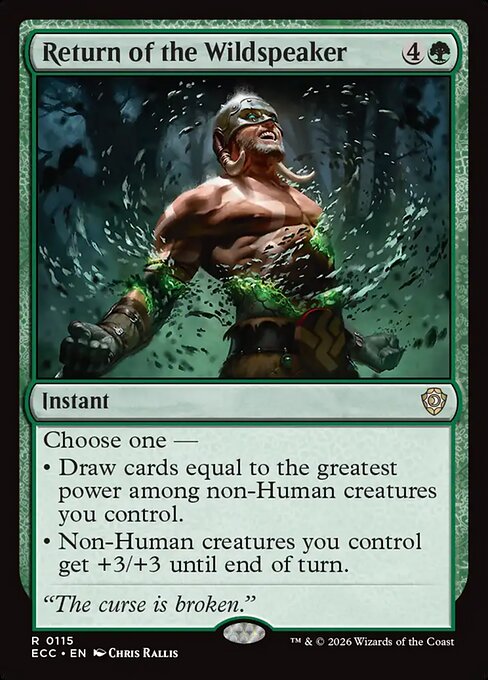 Return of the Wildspeaker (Rare)